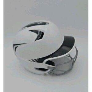 Easton Z5 2.0 Helmet White Black Size 6 7/8 - 7 5/8 Mask Softball 08 2015 Base